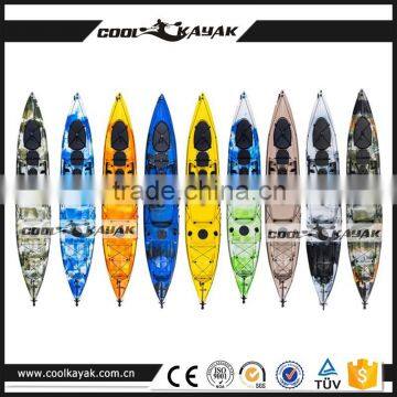 Single Fishing Canoe With Rudder System Paddle Rowing Kayak Quality Choice photo-6