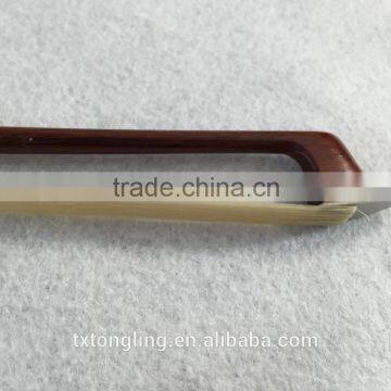 Ebony Violin Bow With Flower Patten Violin Bow Hair photo-5