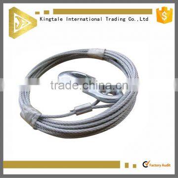 Durable galvanized wire rope sling cable