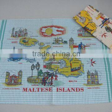promotion cheap Cotton Tea Towel with different Design