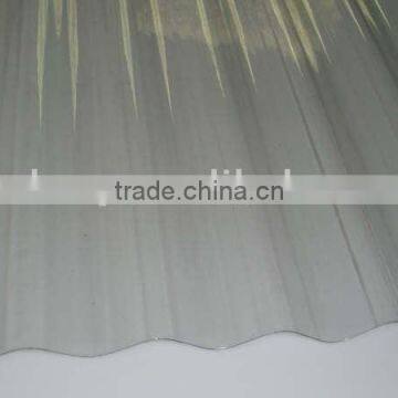 UV protected PC corrugated sheet