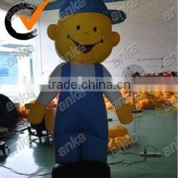 inflatable cartoon (mascot,boy,customized,cool)