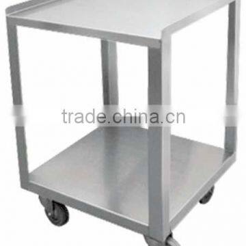 Stainless steel utility table with caster for hospital & kitchen