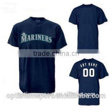 Exquisite Navy American baseball jersey