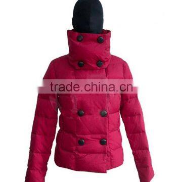 Lady's hot sale short down jacket