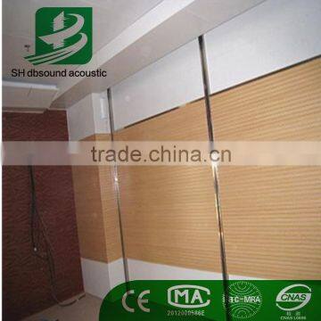 Grooved Acoustic Panel For Gym Fire Resistant 1 Mm Punch Acoustic Panel