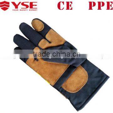 Aramid PPE industrial Fire fighting gloves