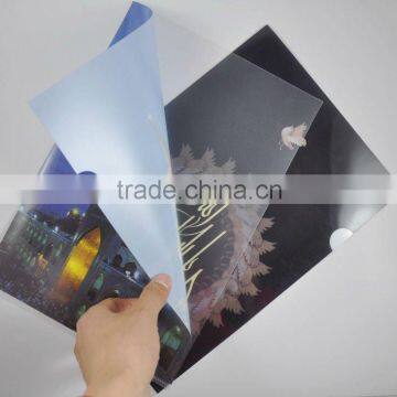 2016 OEM factory customized high-grade durable A4 plastic file folders