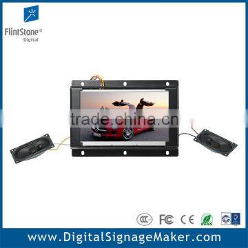 7 Inch Showcase Open Frame LCD Advertising Player