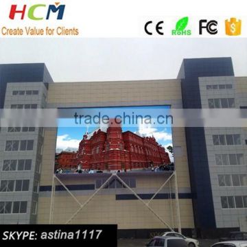 Smd full color p6 p8 p10 LED Panels for video outdoor advertising display board