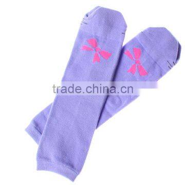 Funny Love Face Wholesale Purple Knitted Cartoon for Baby Leg Warmers Newest Cute Gifts photo-2