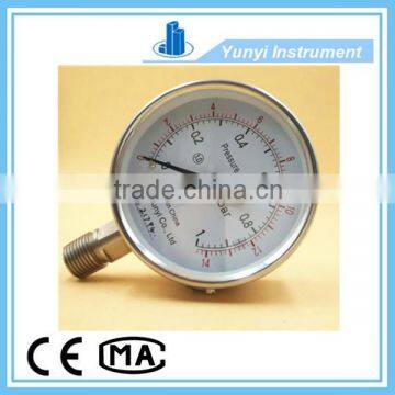 lpg gas high pressure gauge