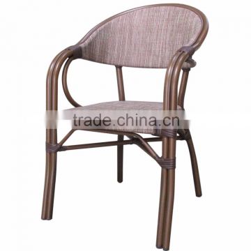 Stackable and Durable Imitated Bamboo Chair Metal Frame