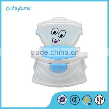 2016 hot sale plastic baby potty