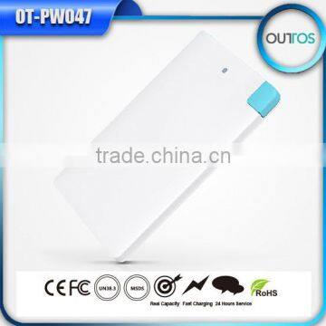 universal ultra slim with 6mm mobile phone power bank, perfume power bank