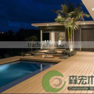 High Quality WPC Swimming Pool Decking Floor photo-3