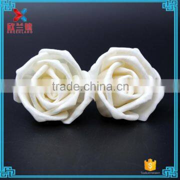 Fashion artificial aromatic 4.5cm crimping rose sola flower for reed diffuser