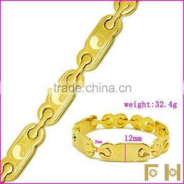 FH-T154 Golden imitation bracelet