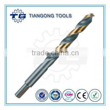 High quality reduced shank high speed steel material drill bit