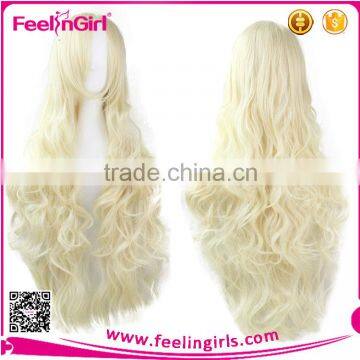 Bulk Blonde Curly Wigs Human Hair Kinky Curly Weave photo-6