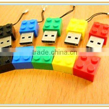 colorful rectangle USB memory sticks