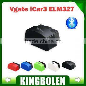 New Arrival Elm 327 Vgate iCar 3 Bluetooth OBDII OBD2 ELM327 iCar3 Bluetooth Diagnostic Interface For Android IOS PC hot sale