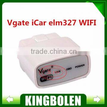 100% Original Vgate iCar WIFI ELM327 OBD ELM 327 For Android PC IOS Car Diagnostic interface