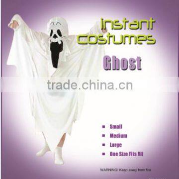 Hot sale midnight white ghost simple vampire fancy instant costume