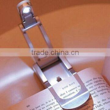 Automatic foldable clip book lamp, LED small book light