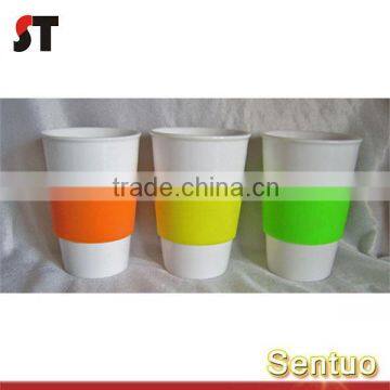 Silicone Rubber Sleeve For Coffee Cups