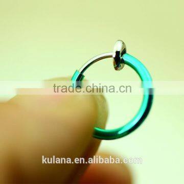 15 mm Wide Crazy Lip Rings Spring Fake Nose Ring Samples photo-5