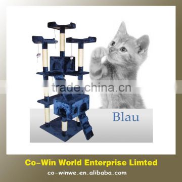 Wholesale wooden sisal cat tree furnture