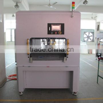 pvc four corner packages boxes gluing machine