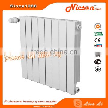 RAL 9016 white color die casting heating radiator