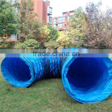 Top strong quality abrasion proof PVC waterproof pvc Dog Agility Training tunnel