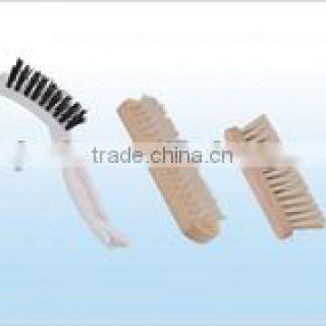 wooden handle brush shoe brush