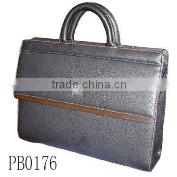 China shop online cheap wholesale professional laptop bag document leather bag leather briefcase bag