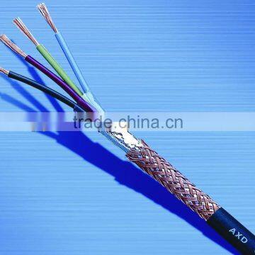 450/750v rated voltage XLPE insulated PVC/PE sheath Copper core conductor copper braid sheilding control power cable