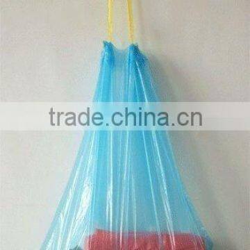 TOP SALER HDPE draw tape garbage bags on roll