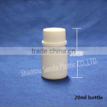 High quality plastic bottle 20ml pill bottle