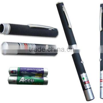 2014 China 532nm Portable Green Laser Pointer 5mW for Trade Shows