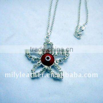 MEB079 colorful Evil eye pendant