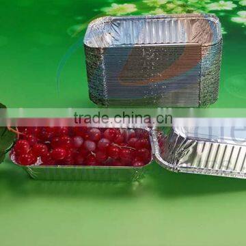 China factory price aluminium foil food container disposable aluminium packaging