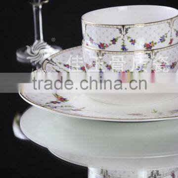 durable Narumi style 12 15 24 32pcs bone china dinner set