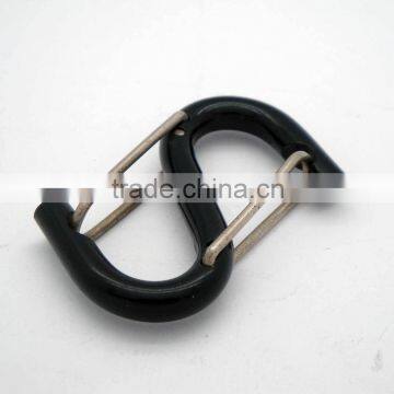 S SHAPE ALUMINUM CARABINER