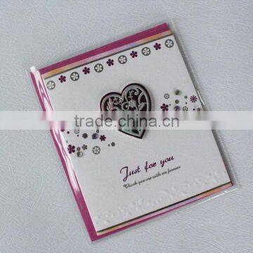 3D birthday card love heart handmade exquisite greeting cards