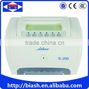 Punch Time Card Attendance Machine photo-4