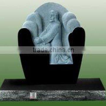 shanxi black angel headstone