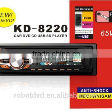 KD-8220 12V DETACHABLE PANEL ONE DIN CD USB SD AUX CAR DVD PLAYER