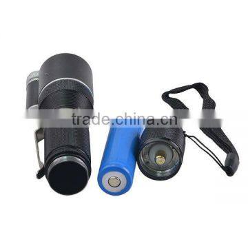 3W Powerful Red Laser Point Rechargeable Flashlight Torch With Muti Function photo-3